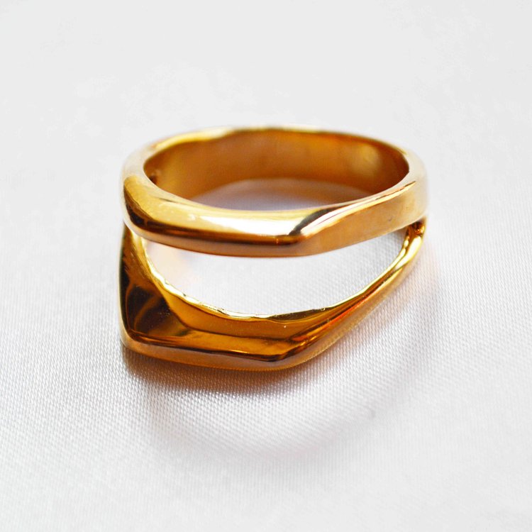 meian メイアン / sterling silver gold’s socket ring