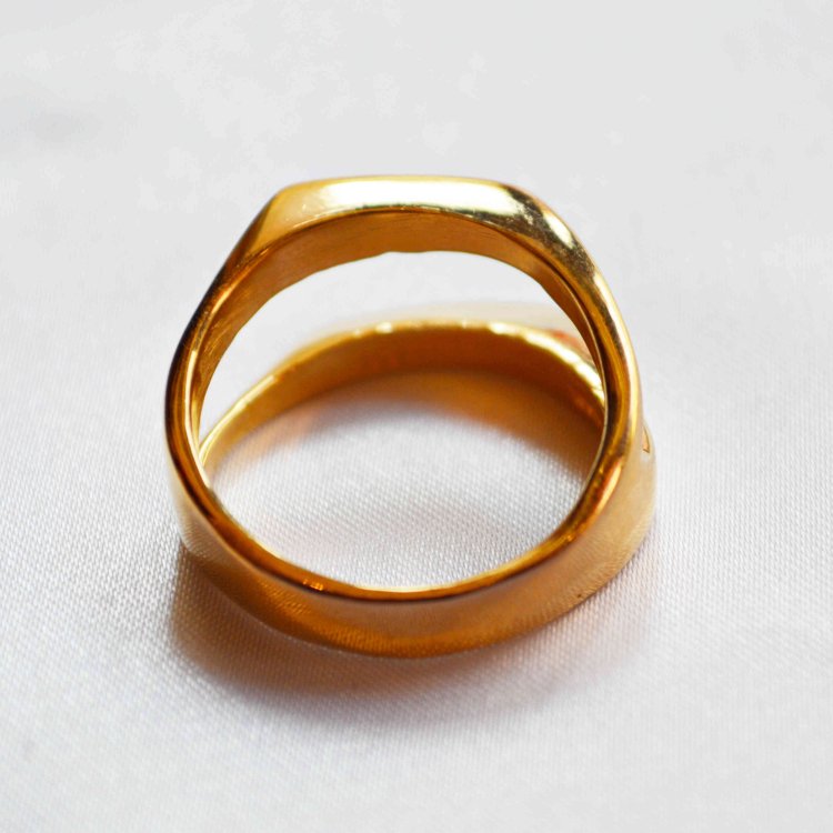 meian メイアン / sterling silver gold’s socket ring