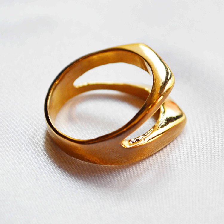 meian メイアン / sterling silver gold’s socket ring