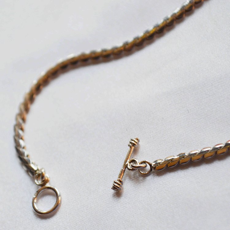 meian メイアン / sterling silver python tail necklace