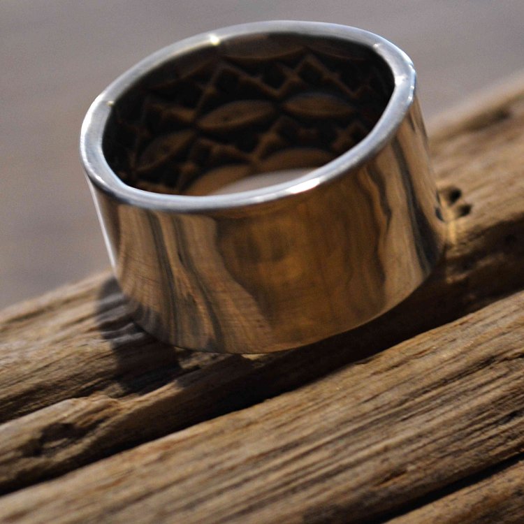 Indian jewelry インディアンジュエリー / Navajo Ring 19号 ナヴァホ族リング (Sunshine Reeves サンシャインリーブス)