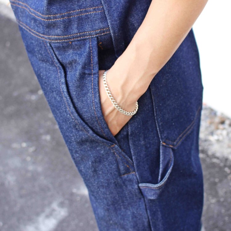 BIGBILL ビッグビル / Denim Bib Overall With Zip Front Closure オーバーオール (NAVY ネイビー)