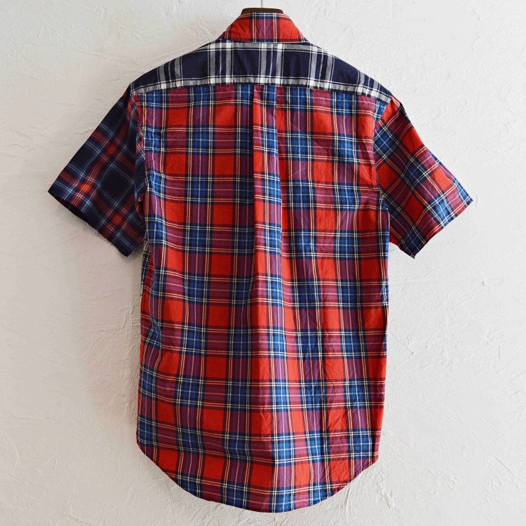 SHARKEY’S シャーキーズ / CHECK B.D SHIRTS チェックボタンダウンシャツ (CRAZY クレイジー)