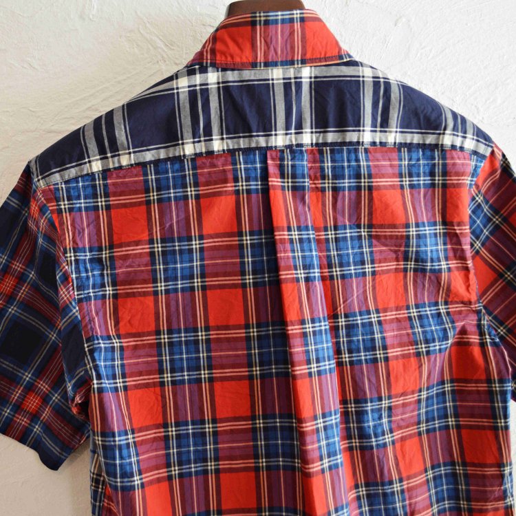 SHARKEY’S シャーキーズ / CHECK B.D SHIRTS チェックボタンダウンシャツ (CRAZY クレイジー)
