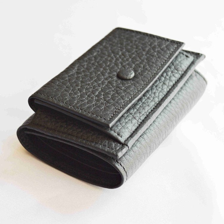 ITUAIS イトゥアイス / COMPACT WALLET コンパクトウォレット (NOIR / Black ブラック)