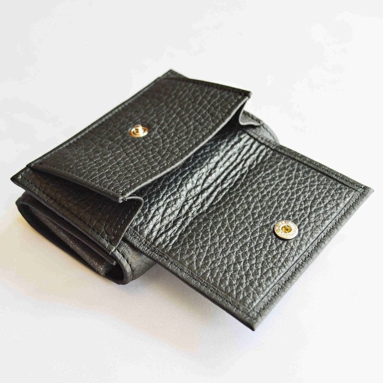 ITUAIS イトゥアイス / COMPACT WALLET コンパクトウォレット (NOIR / Black ブラック)