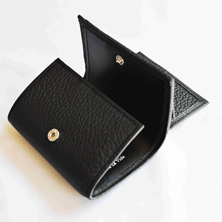 ITUAIS イトゥアイス / COMPACT WALLET コンパクトウォレット (NOIR / Black ブラック)