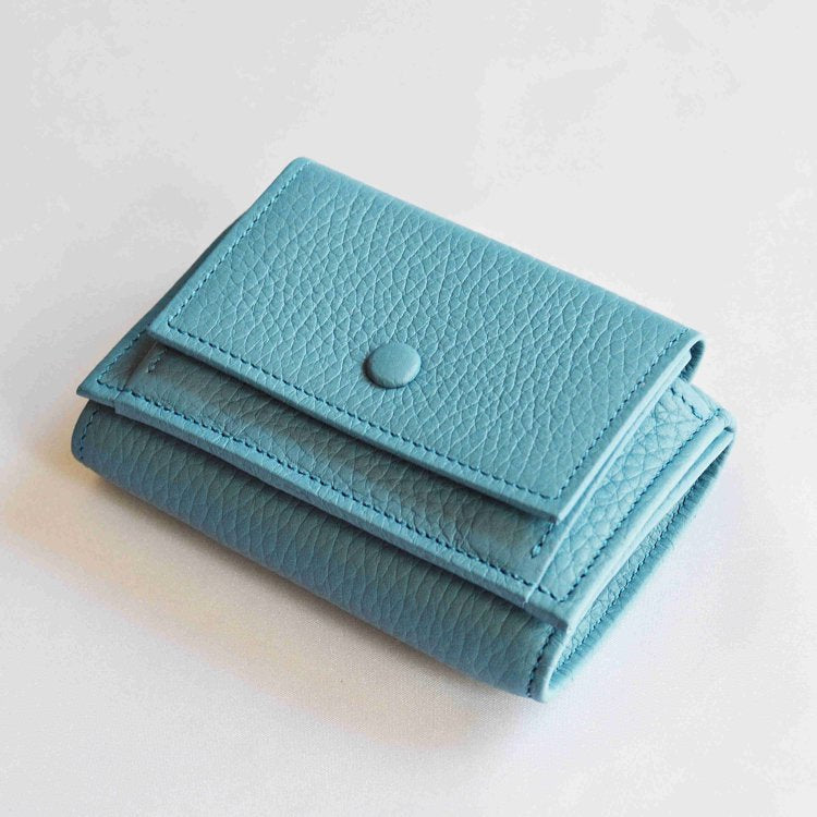 ITUAIS イトゥアイス / COMPACT WALLET コンパクトウォレット (DRAGEE / Light Blue ライトブルー)