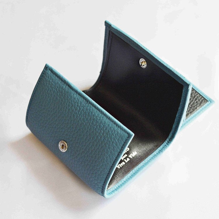 ITUAIS イトゥアイス / COMPACT WALLET コンパクトウォレット (DRAGEE / Light Blue ライトブルー)