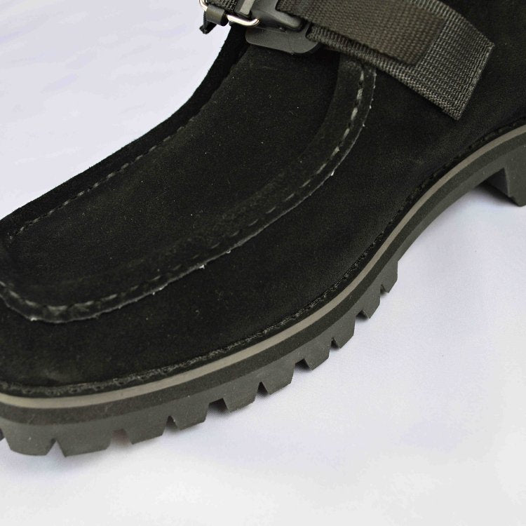 molle shoes モールシューズ / BELTED TIROLIAN SHOES ベルテッド チロリアンシューズ (BLACK ブラック)