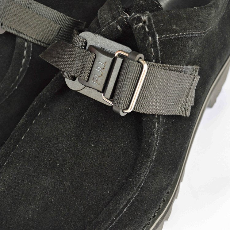 molle shoes モールシューズ / BELTED TIROLIAN SHOES ベルテッド チロリアンシューズ (BLACK ブラック)