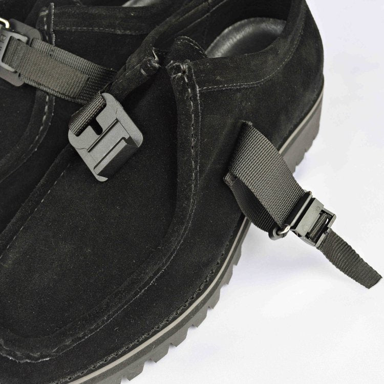 molle shoes モールシューズ / BELTED TIROLIAN SHOES ベルテッド チロリアンシューズ (BLACK ブラック)