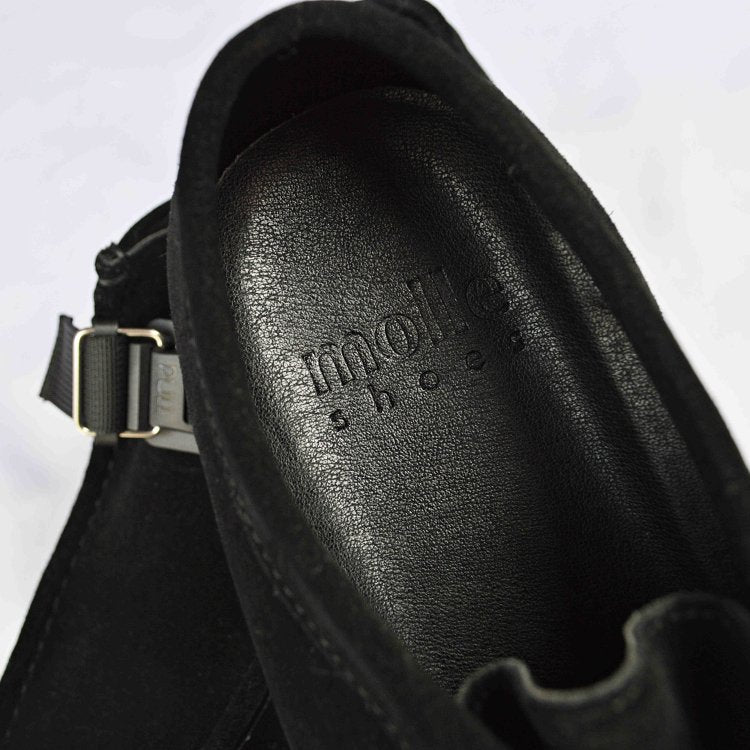 molle shoes モールシューズ / BELTED TIROLIAN SHOES ベルテッド チロリアンシューズ (BLACK ブラック)