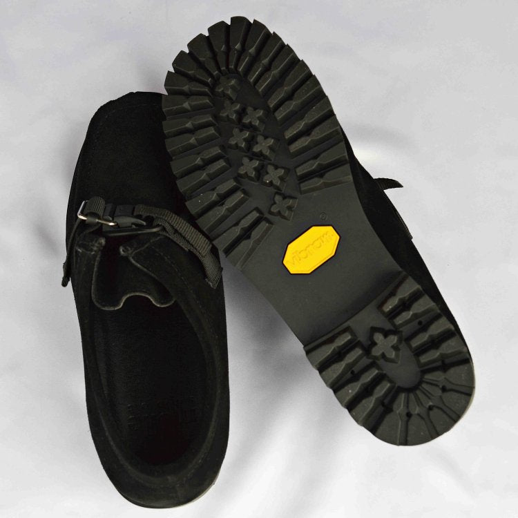 molle shoes モールシューズ / BELTED TIROLIAN SHOES ベルテッド チロリアンシューズ (BLACK ブラック)