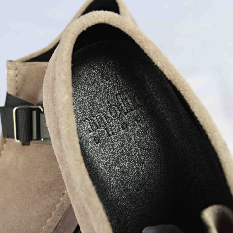 molle shoes モールシューズ / BELTED TIROLIAN SHOES ベルテッド チロリアンシューズ (GRAY グレー)