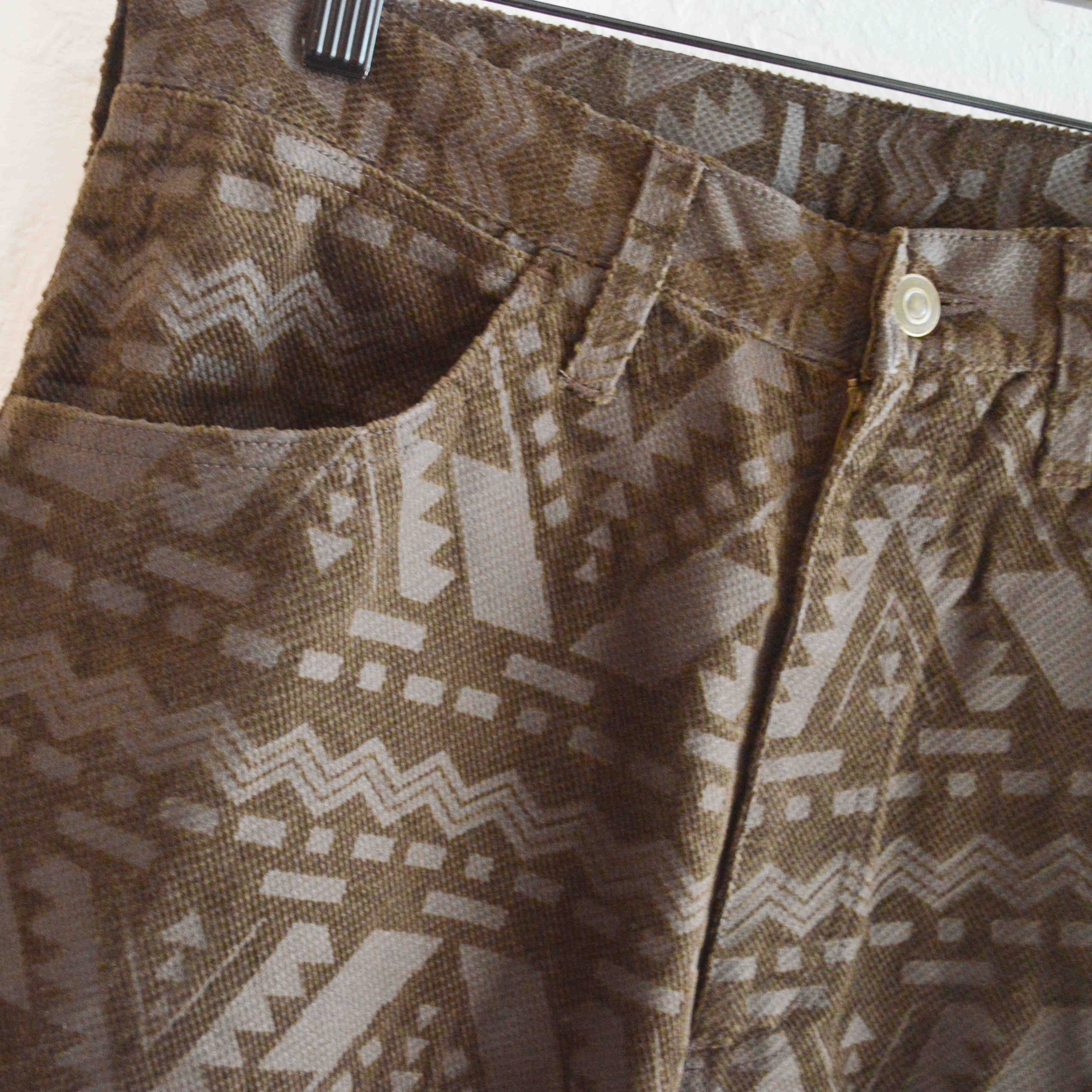 Nasngwam. ナスングワム / SOUTH FLARE PANTS サウスフレアパンツ (NATIVE BROWN ネイティブブラウン)
