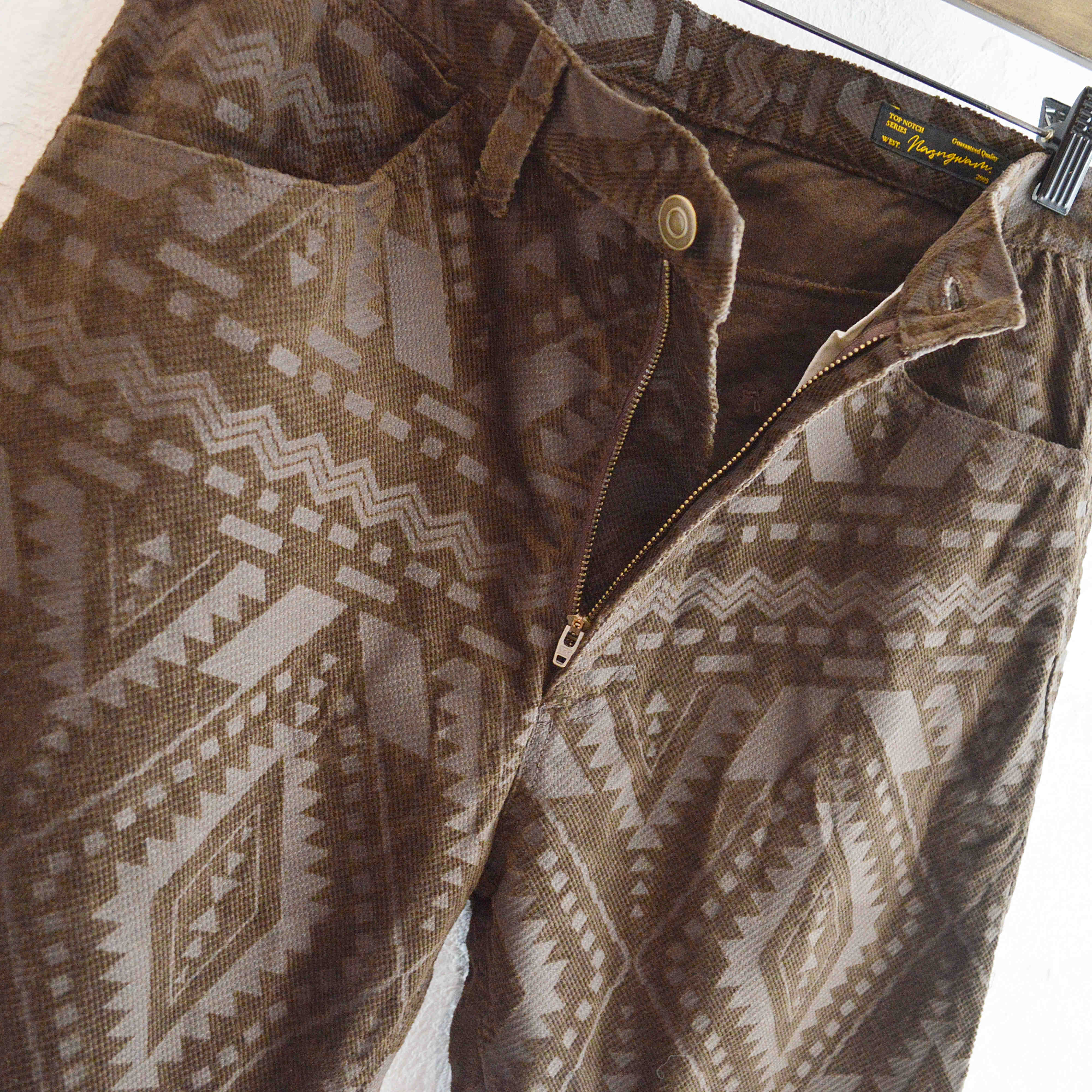 Nasngwam. ナスングワム / SOUTH FLARE PANTS サウスフレアパンツ (NATIVE BROWN ネイティブブラウン)