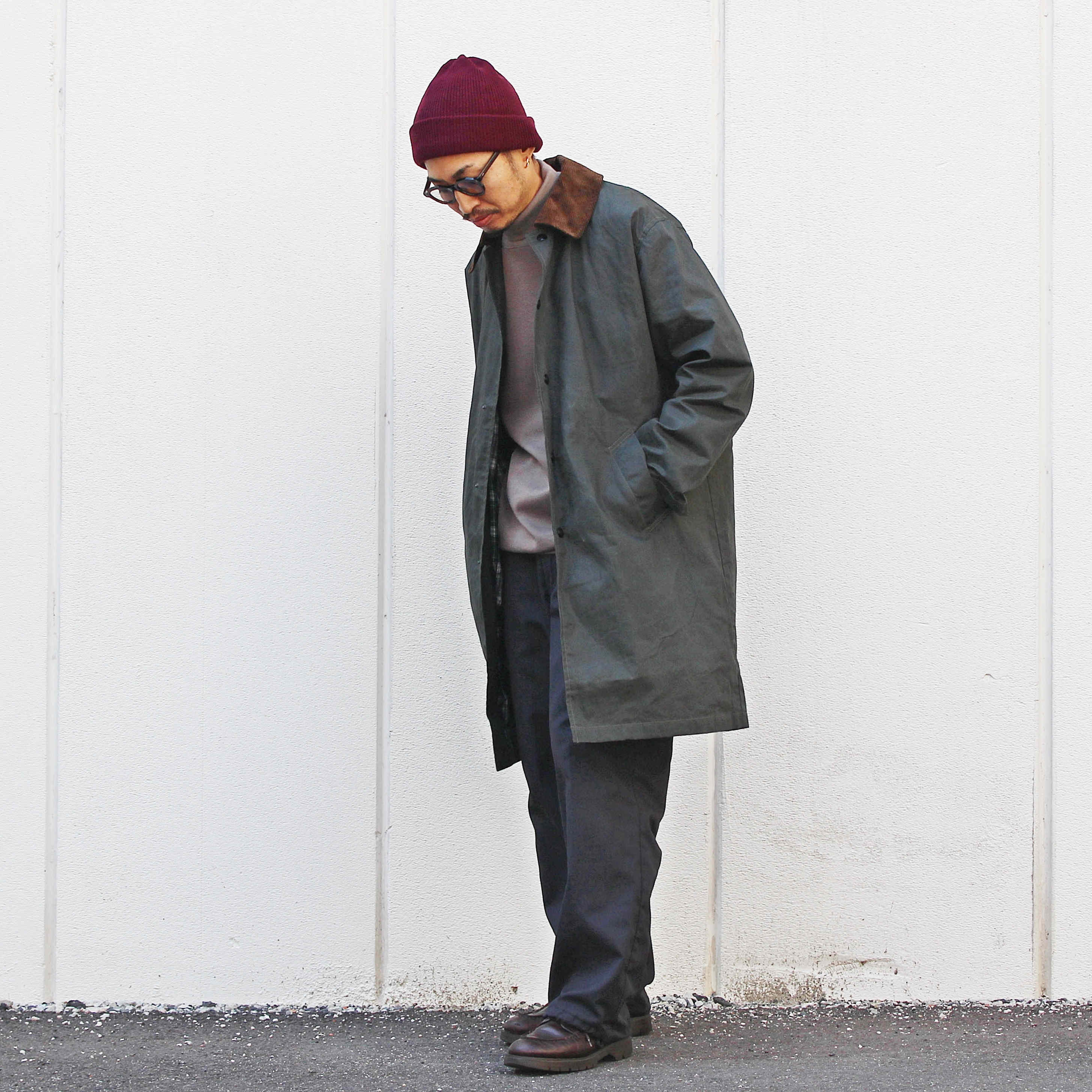 LAMOND ラモンド / WOOL MIX TURTLE NECK ウールミックスタートルネック (FADE BROWN フェードブラウン)