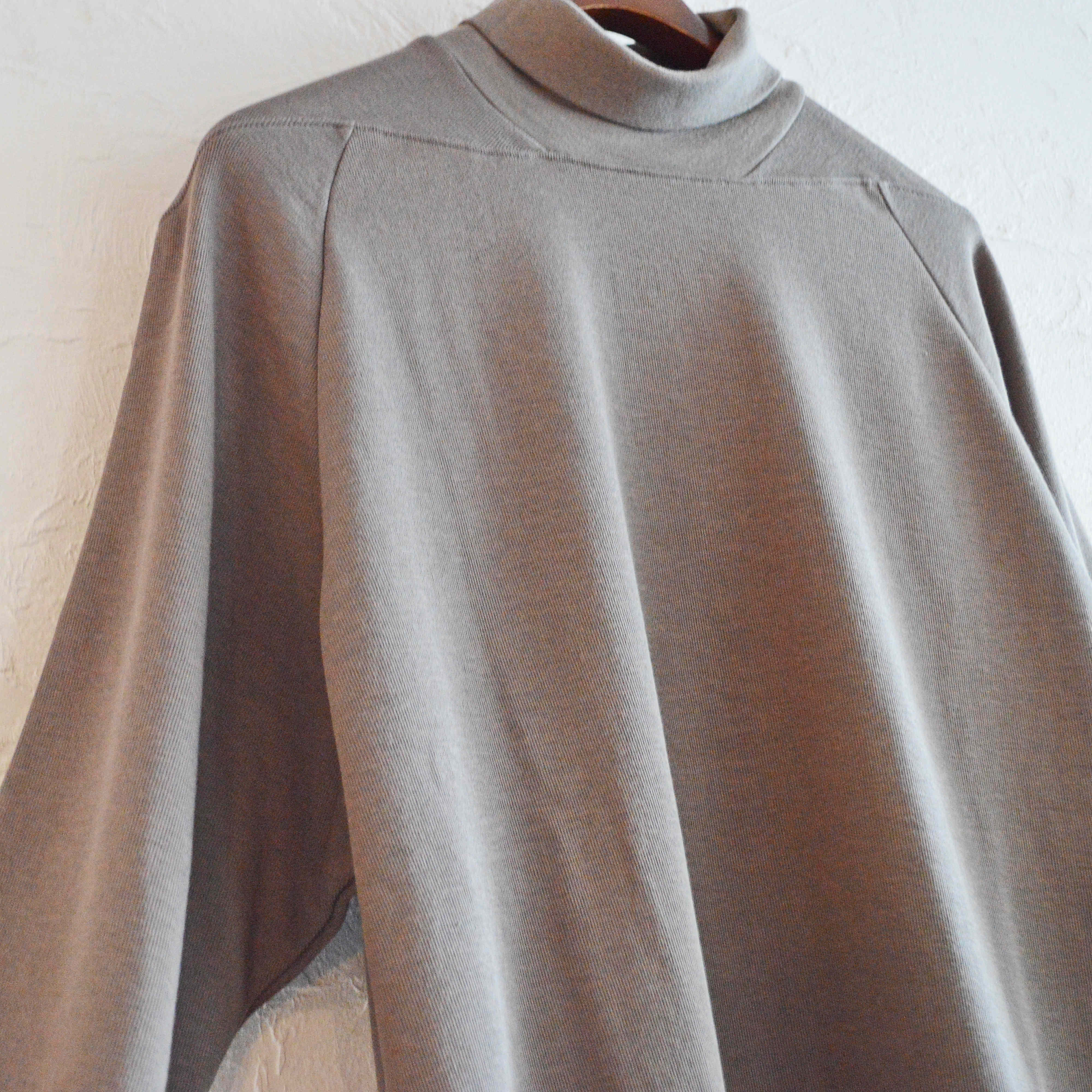 LAMOND ラモンド / WOOL MIX TURTLE NECK ウールミックスタートルネック (FADE BROWN フェードブラウン)