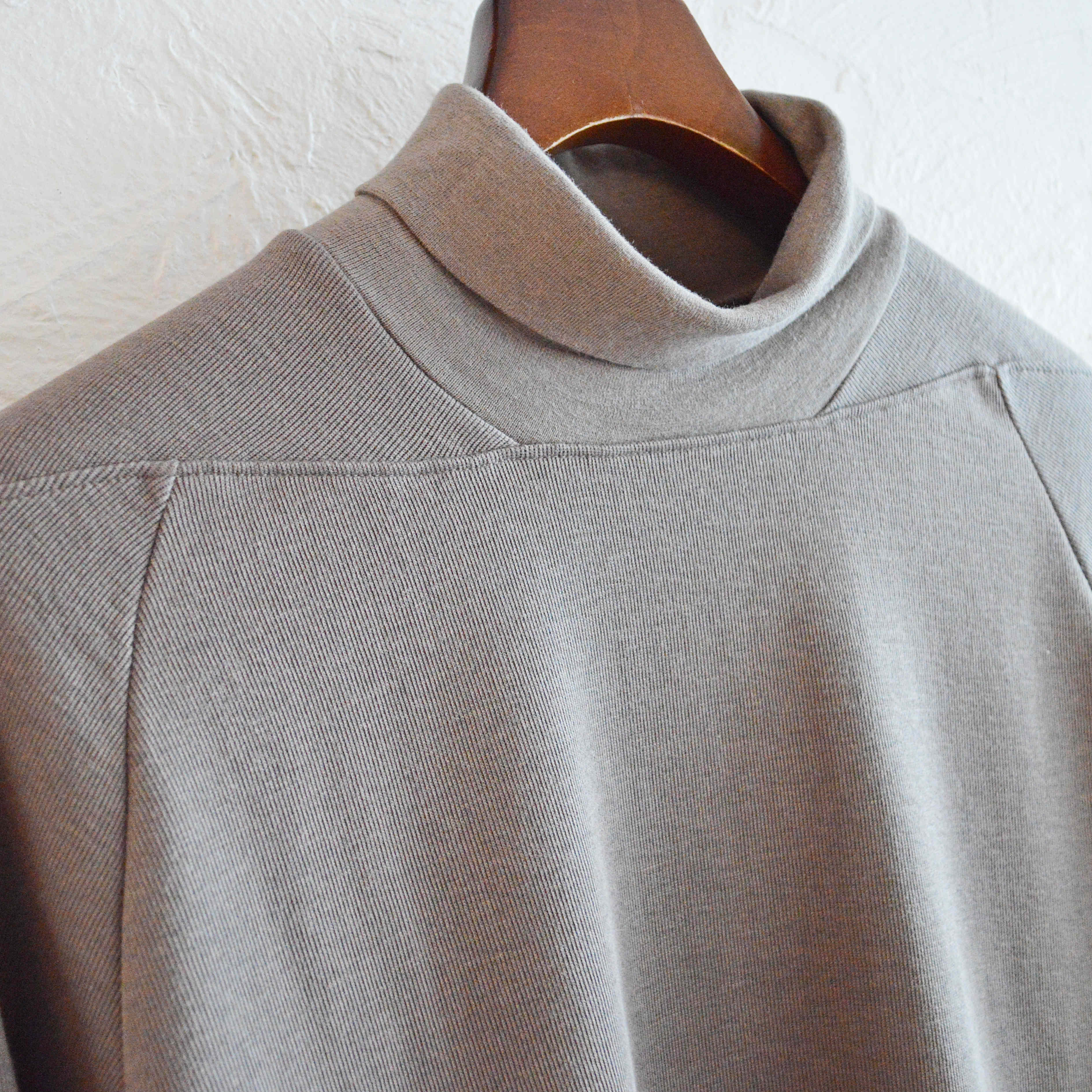 LAMOND ラモンド / WOOL MIX TURTLE NECK ウールミックスタートルネック (FADE BROWN フェードブラウン)