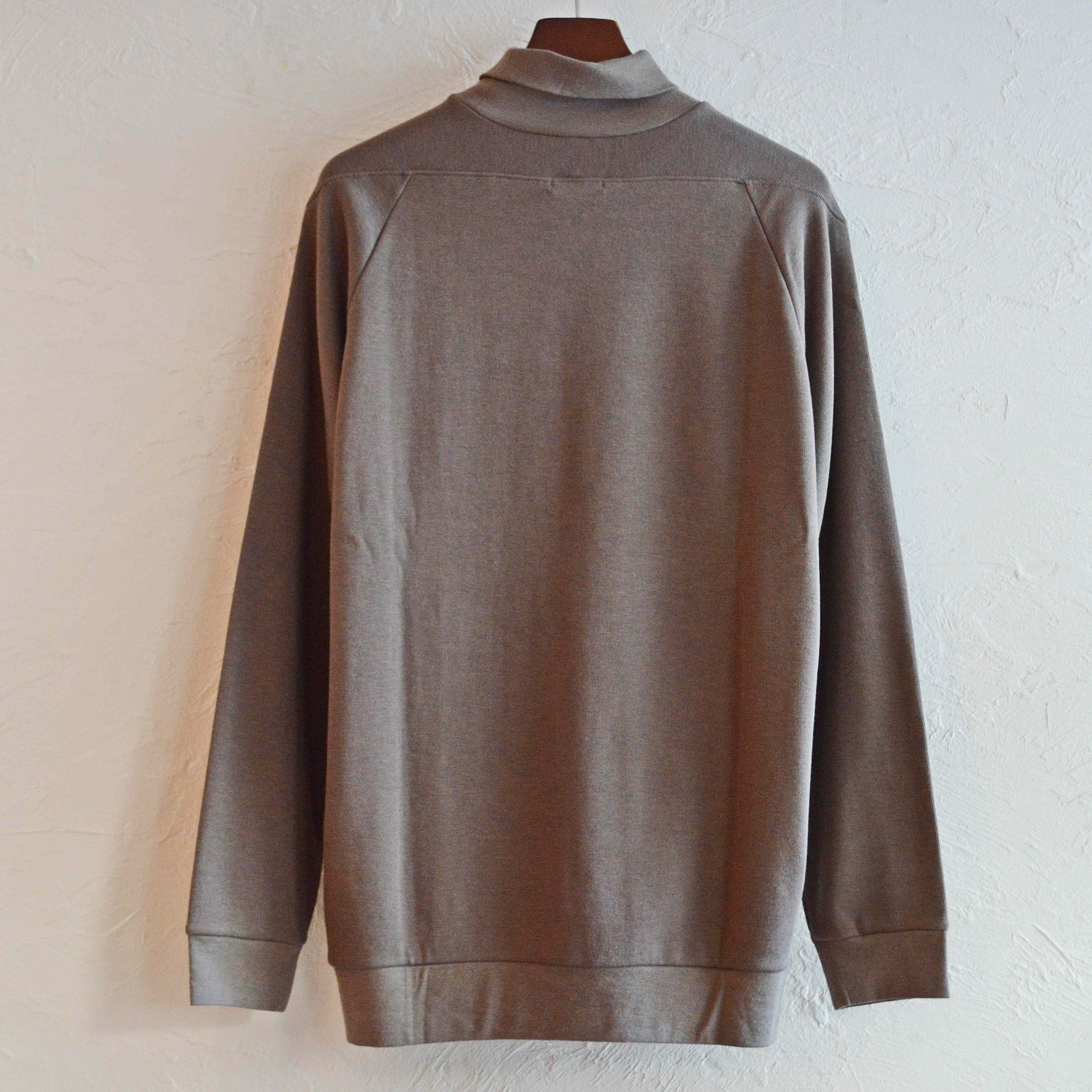 LAMOND ラモンド / WOOL MIX TURTLE NECK ウールミックスタートルネック (FADE BROWN フェードブラウン)