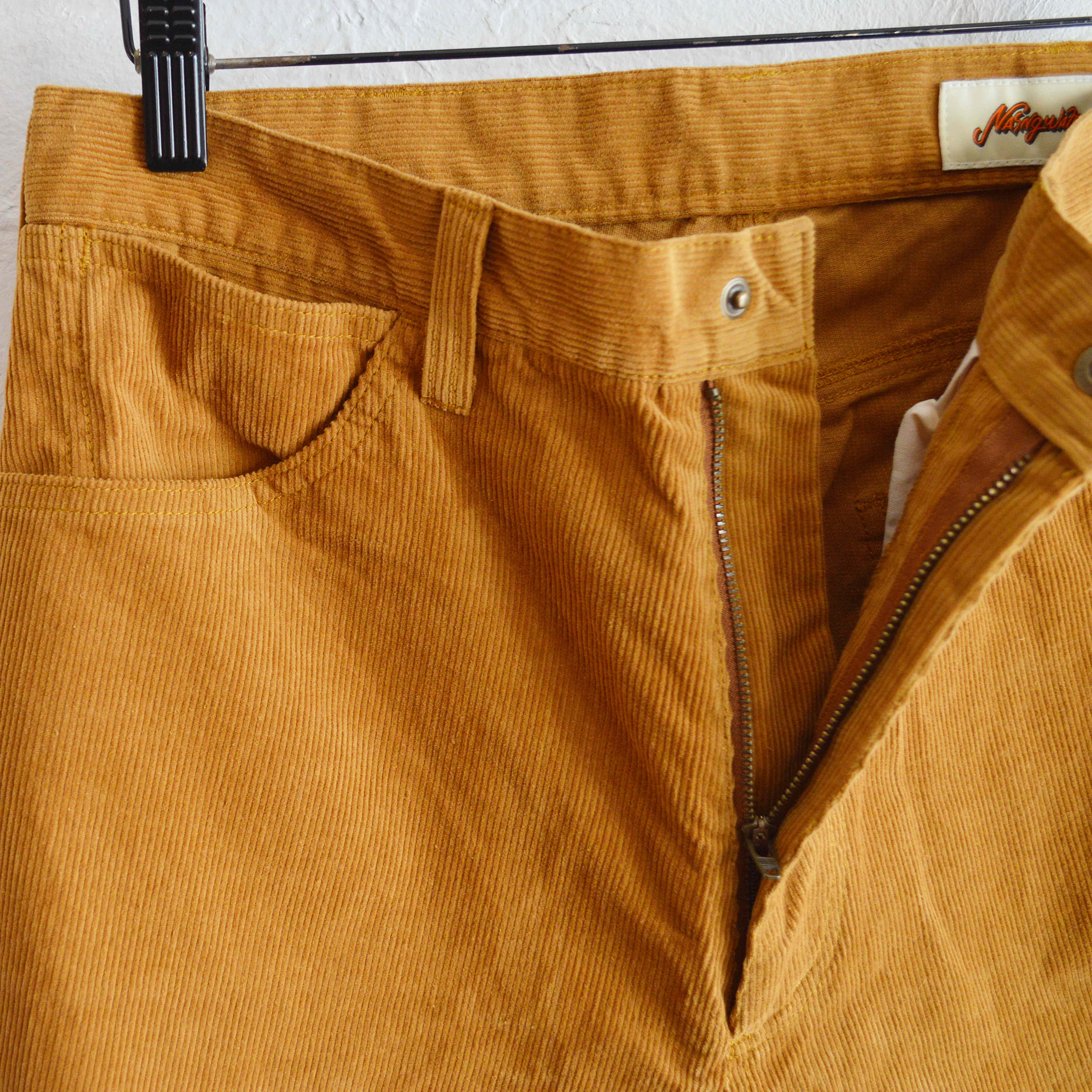 Nasngwam. ナスングワム / SOUTH FLARE PANTS サウスフレアパンツ (GOLD ゴールド)