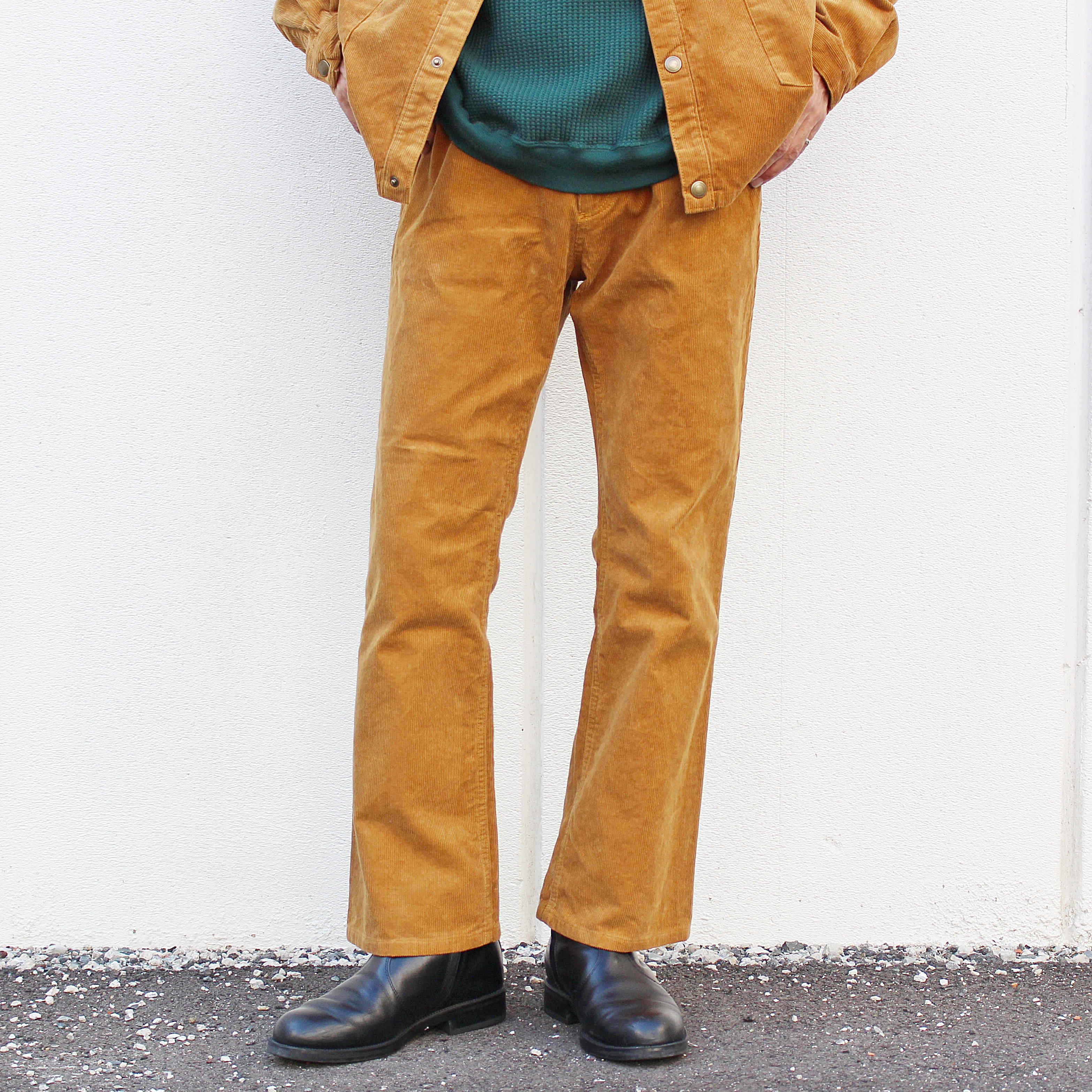Nasngwam. ナスングワム / SOUTH FLARE PANTS サウスフレアパンツ (GOLD ゴールド)