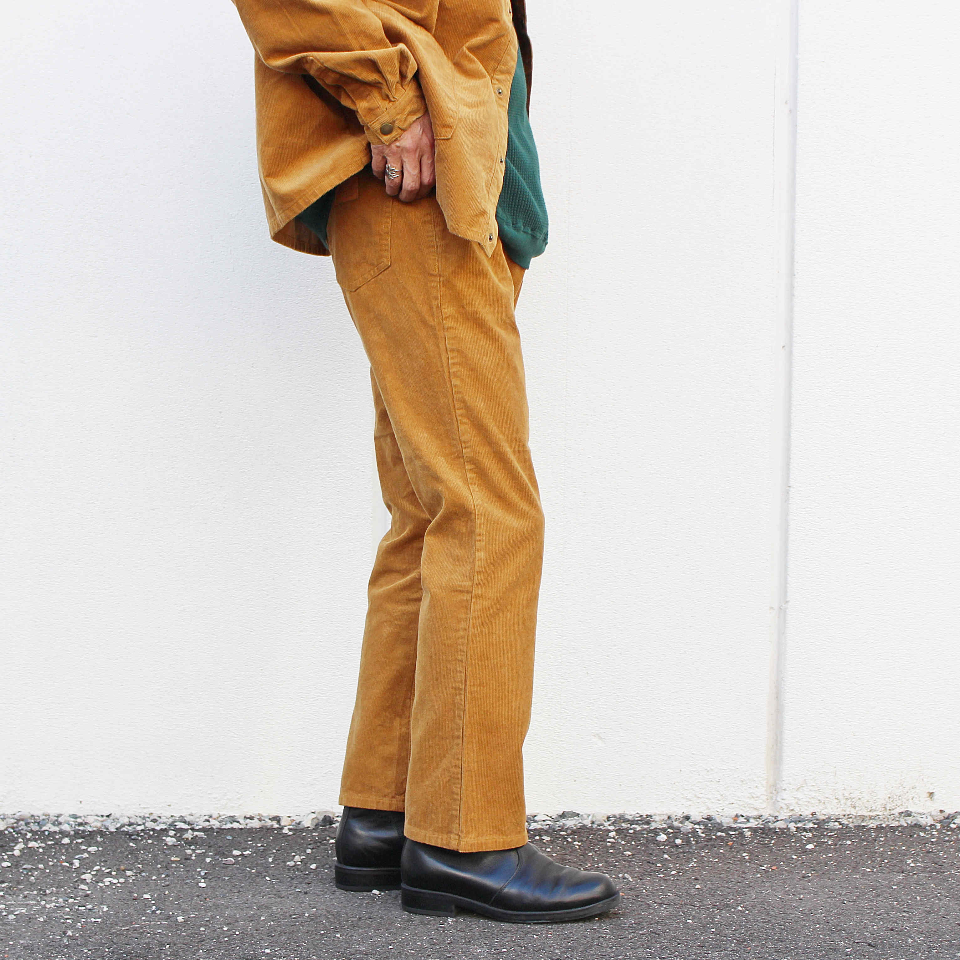 Nasngwam. ナスングワム / SOUTH FLARE PANTS サウスフレアパンツ (GOLD ゴールド)