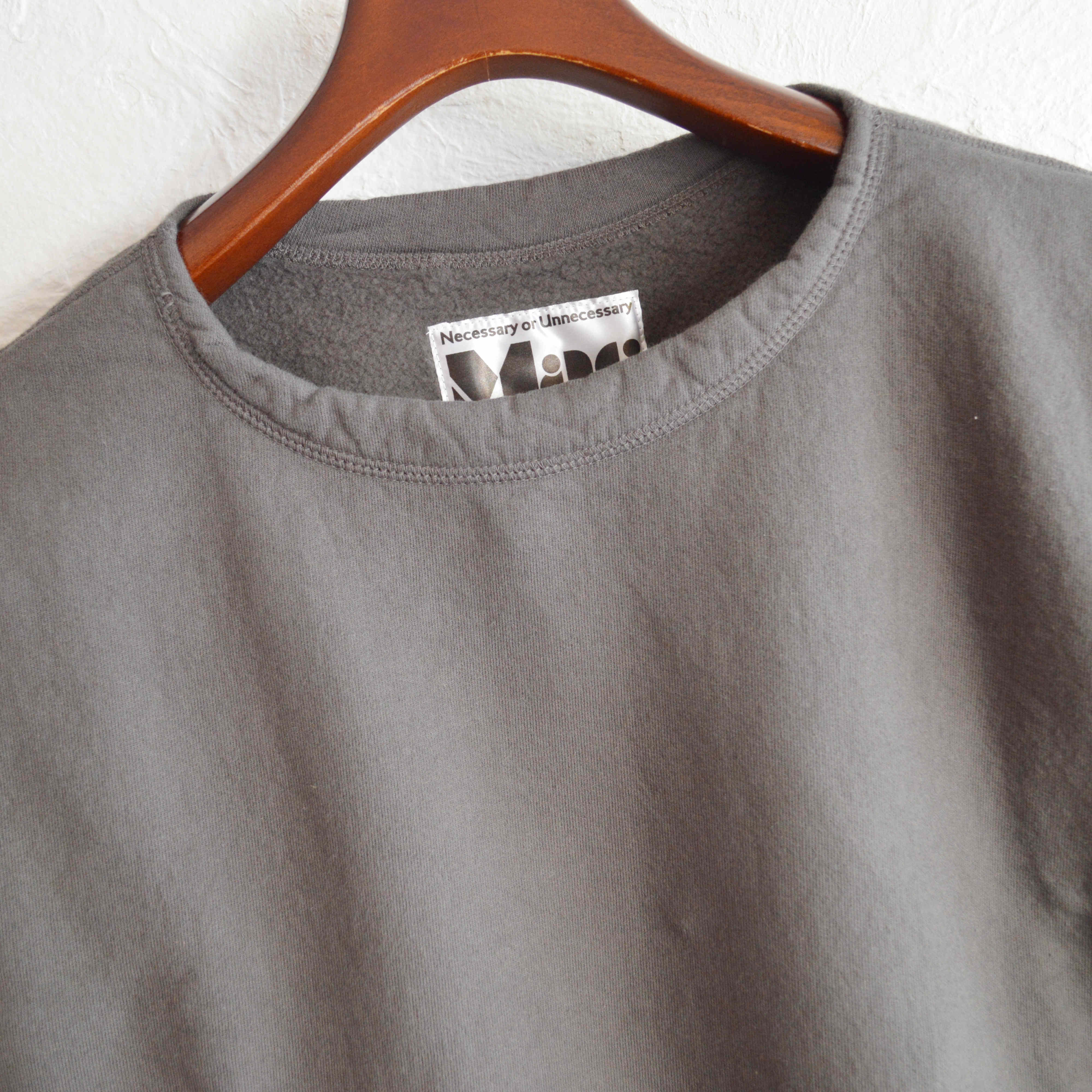 necessary or unnecessary ネセサリーオアアンネセサリー N.O.UNナウン / HOT MAC ホットマック (CHARCOAL チェコール)