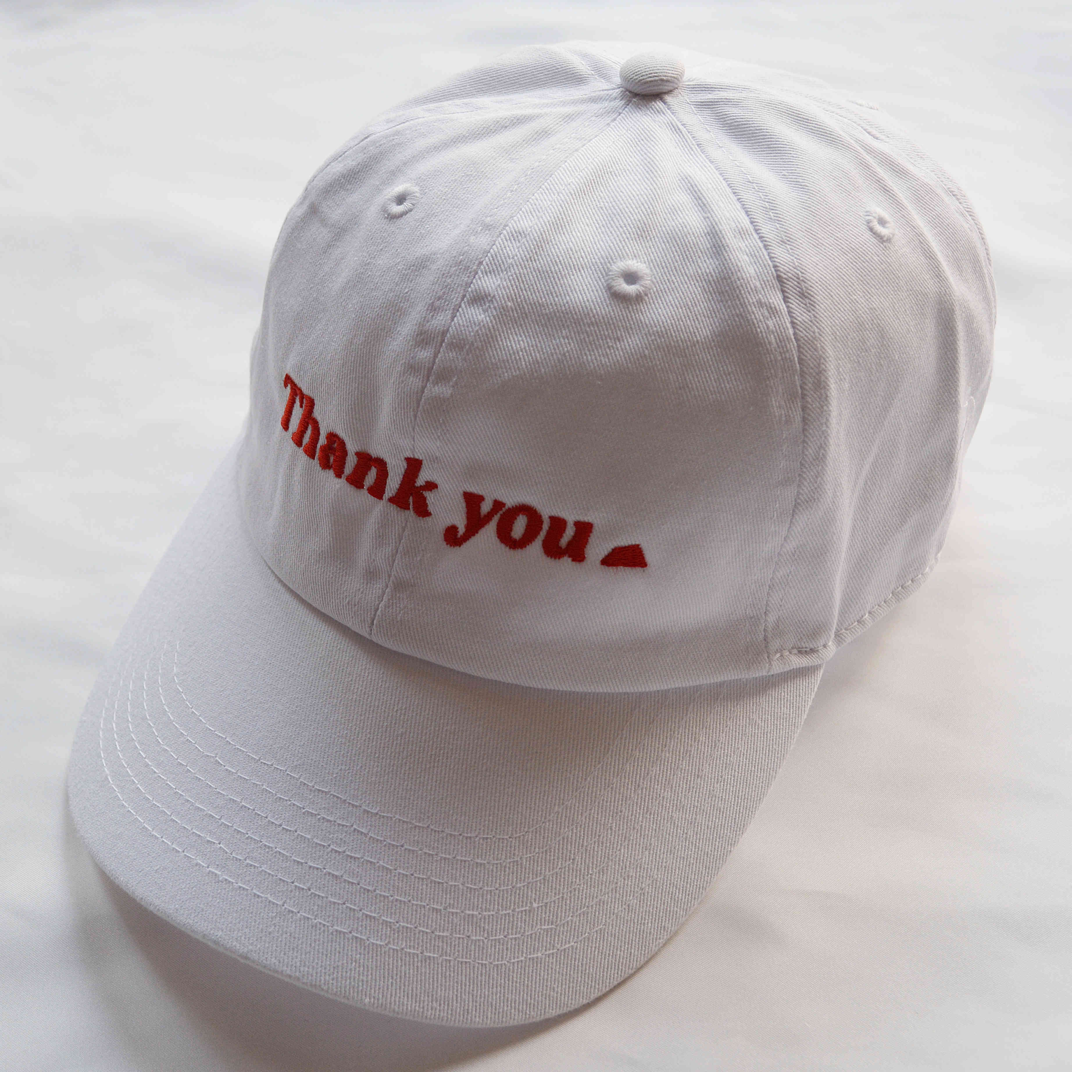 melple×SALVAGE PUBLIC メイプル サルベージパブリック / Thank you CAP (WHITE ホワイト)