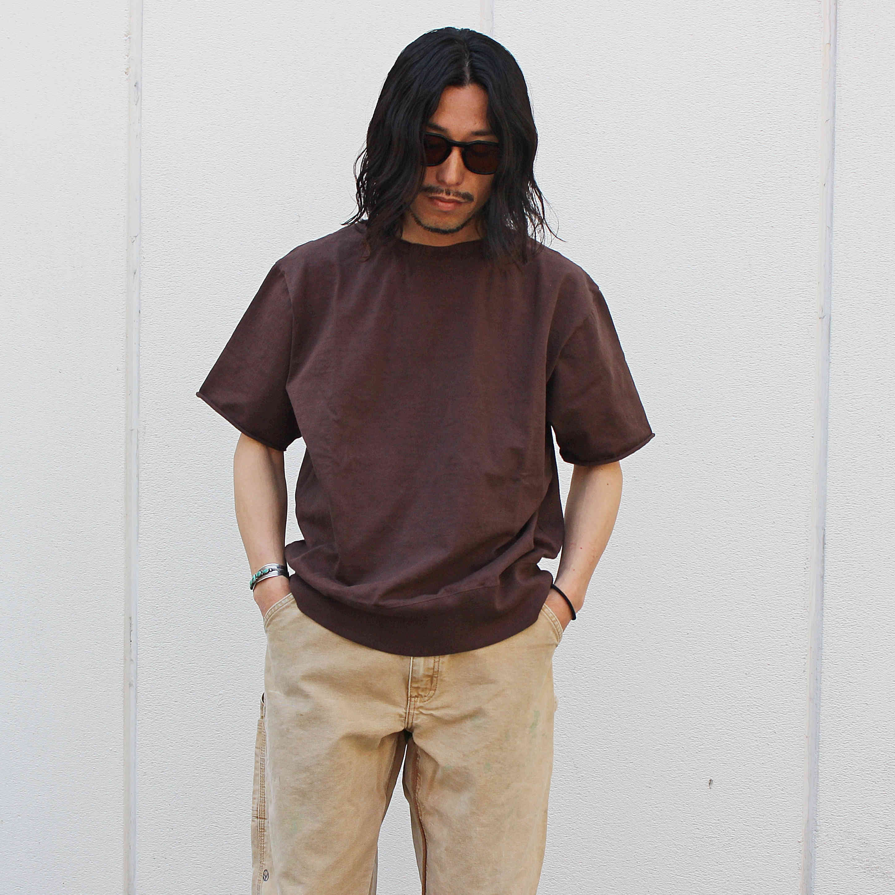 necessary or unnecessary ネセサリーオアアンネセサリー N.O.UN ナウン / MAC CUT OFF マックカットオフ (BROWN ブラウン)