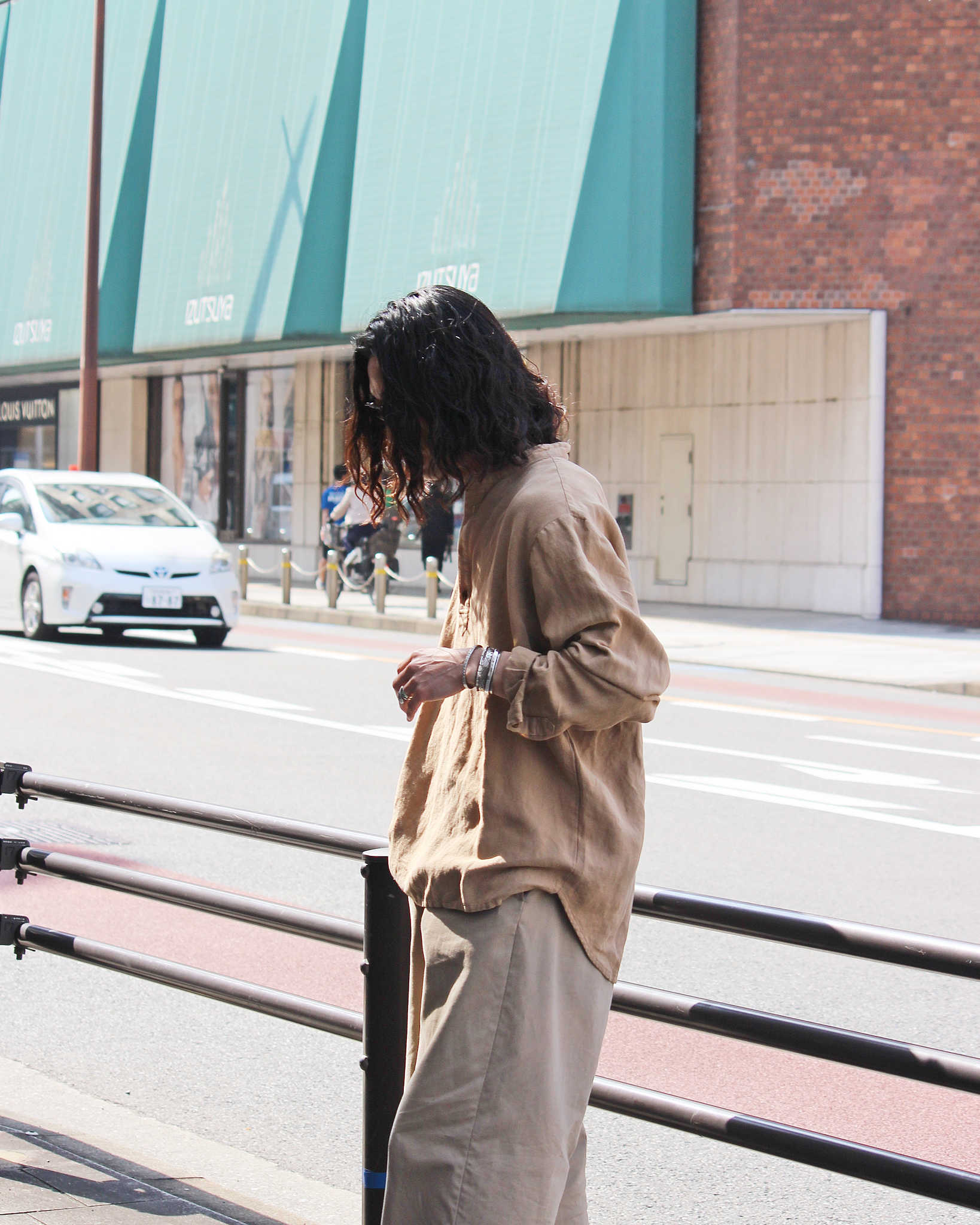 Nasngwam. ナスングワム / ATELIER SHIRTS アトリエシャツ (BEIGE ベージュ)