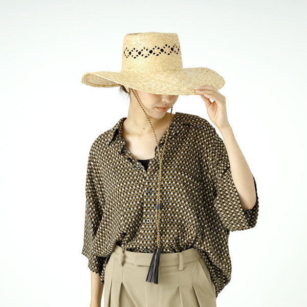 SUBLIME サブライム / RESORT LONG BRIM HAT リゾートロングブリムハット