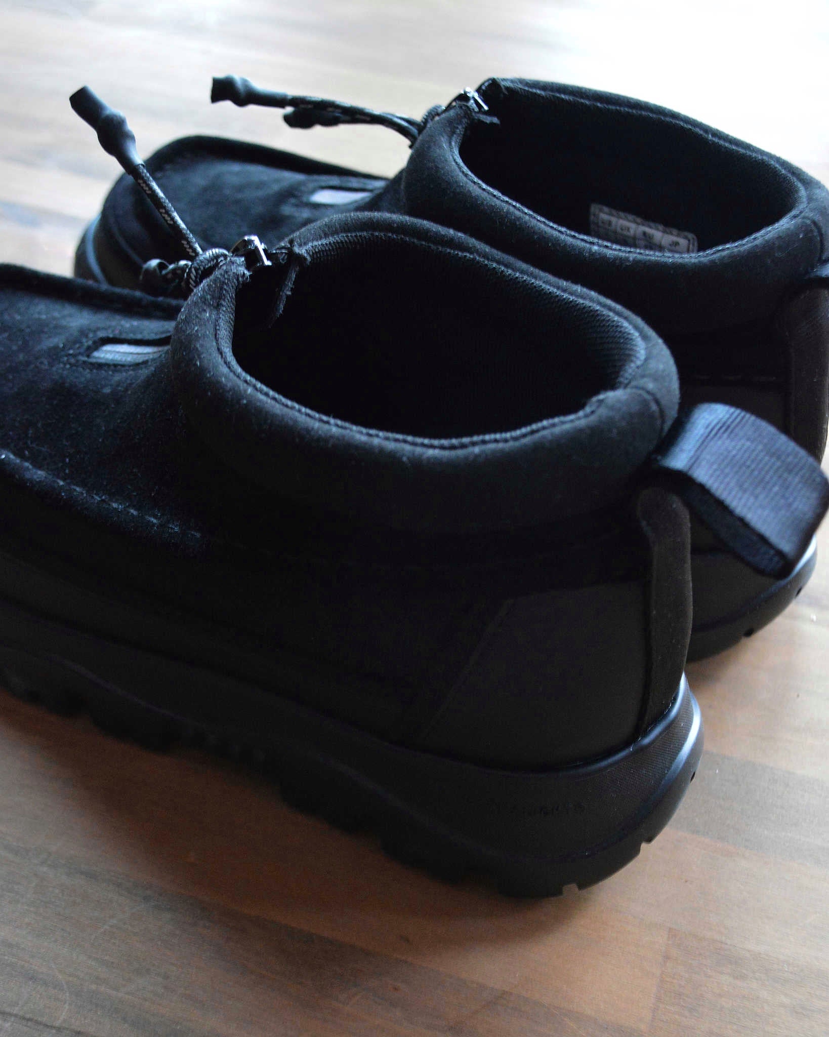 SHAKA シャカ / ZIP MOCASIN BOOTIE EX ジップモカシンブーティ (BLACK ブラック)