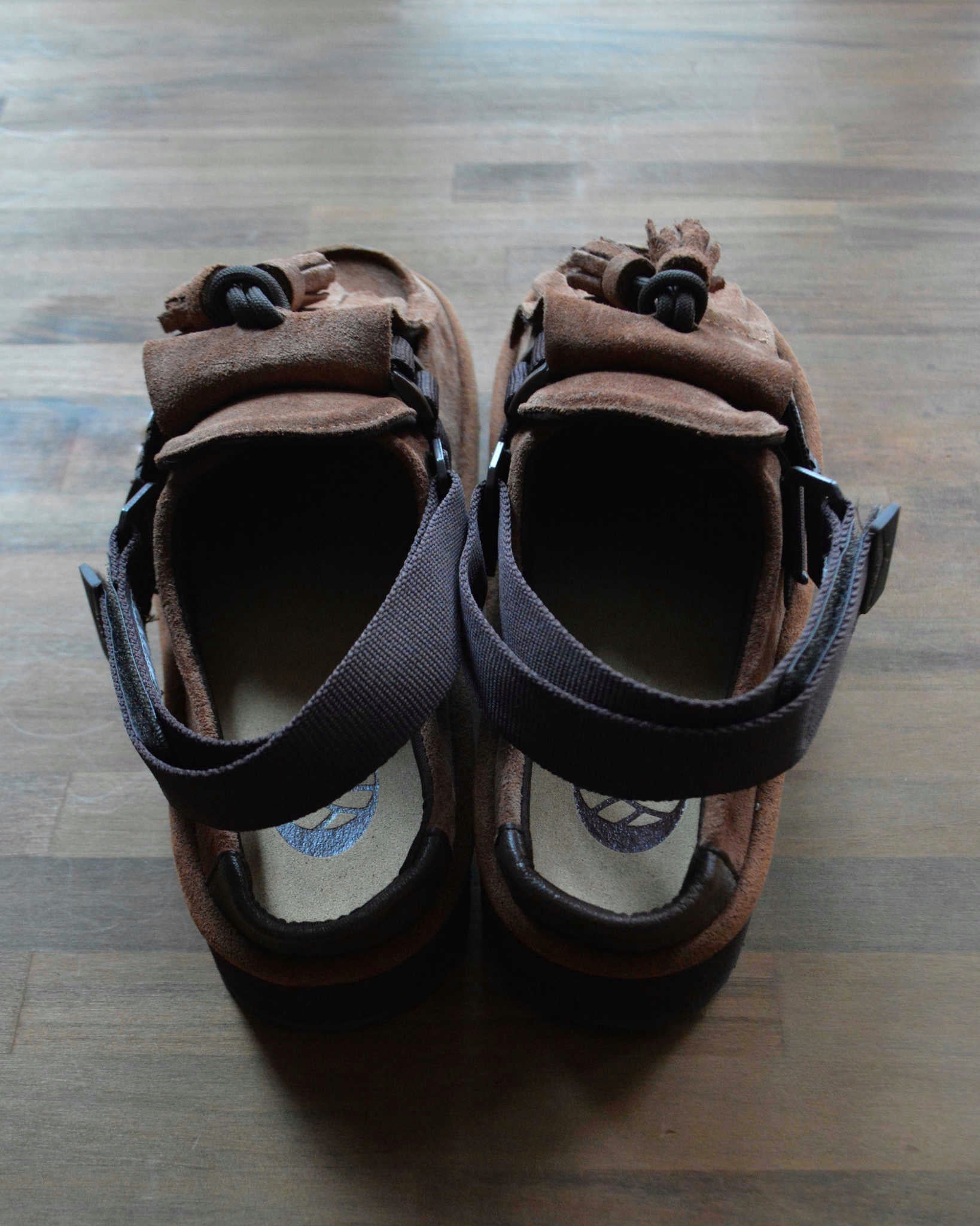 SHAKA シャカ / MOC MULE TASSEL SUEDE モックミュールタッセルスエード (MAROON マルーン)