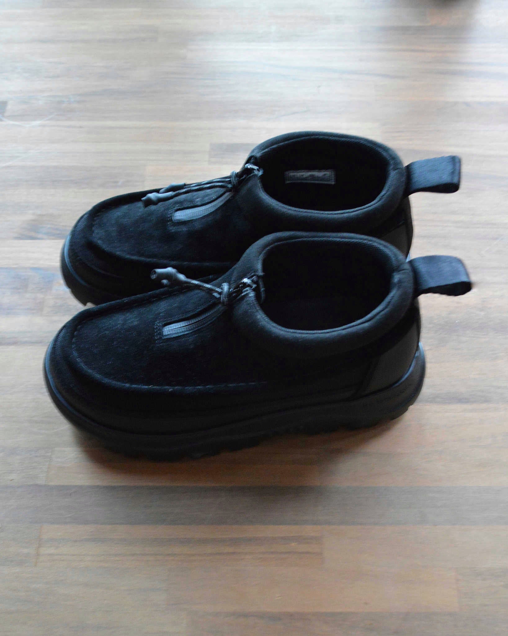 SHAKA シャカ / ZIP MOCASIN BOOTIE EX ジップモカシンブーティ (BLACK ブラック)