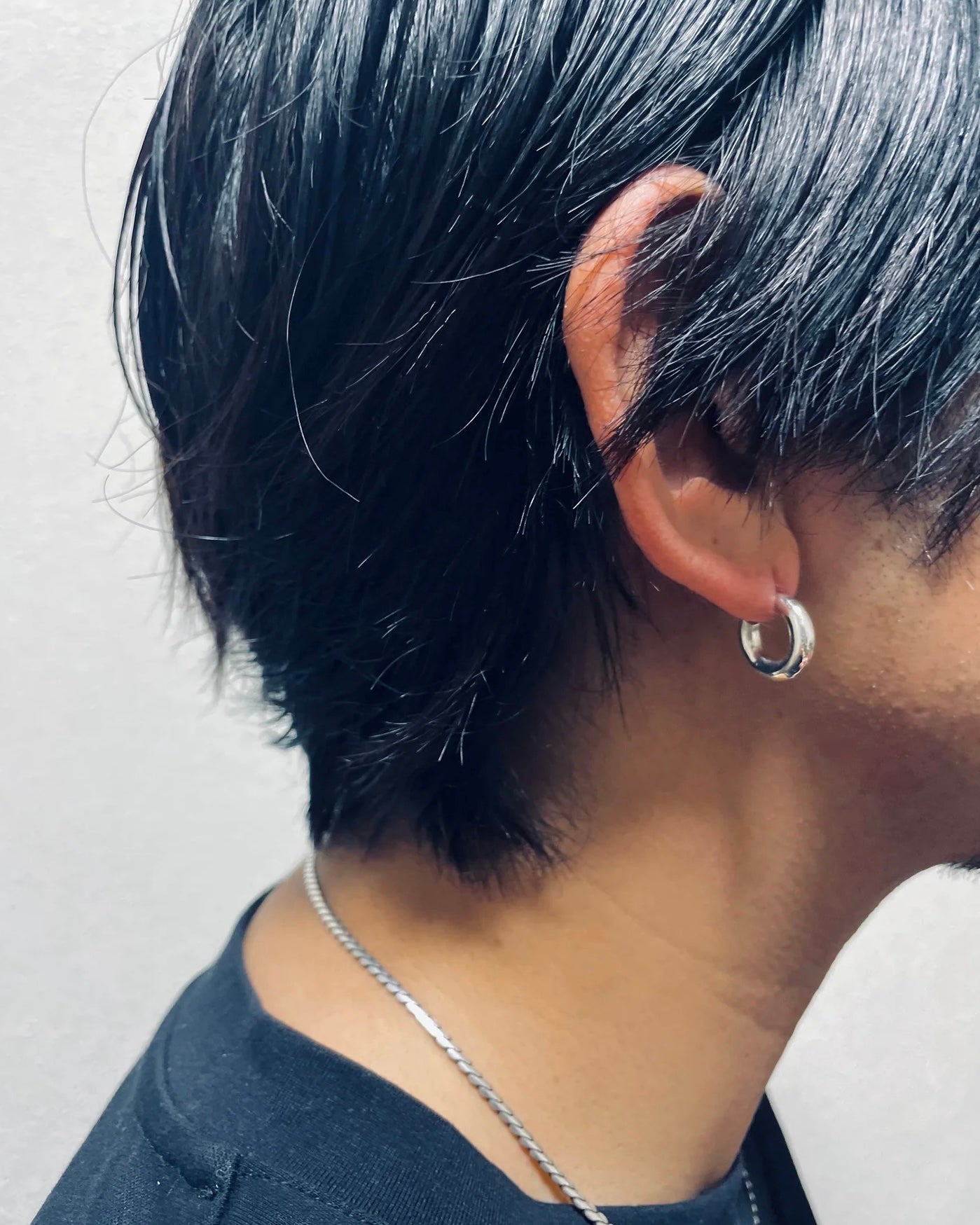 meian メイアン / sterling silver " FOOP pierce " フープピアス
