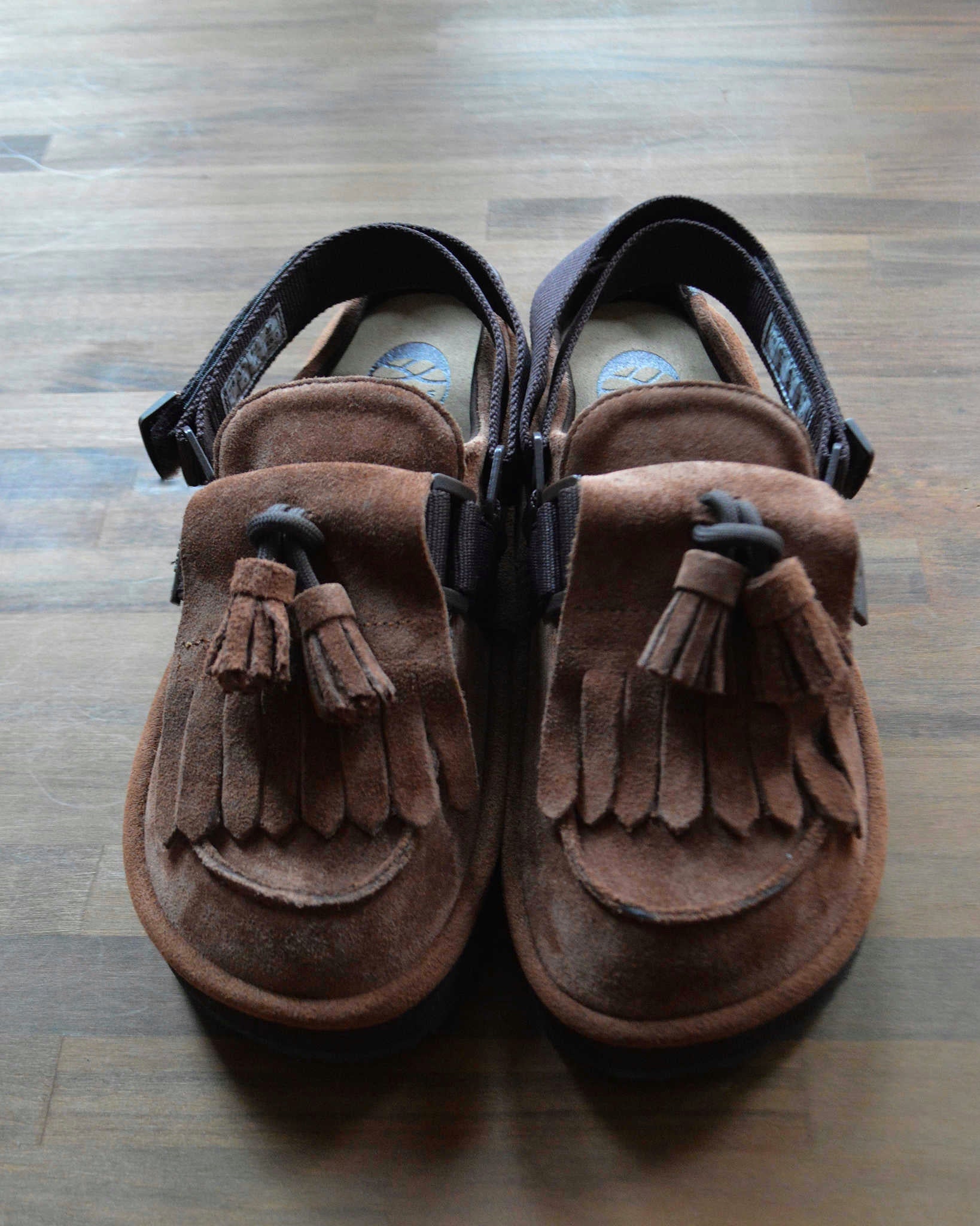 SHAKA シャカ / MOC MULE TASSEL SUEDE モックミュールタッセルスエード (MAROON マルーン)
