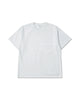 Knuu ヌウ / Heavy Crewneck Pigment Dye T-Shirt  ヘビークルーネックピグメントダイティーシャツ (OFF-WHITE オフホワイト)