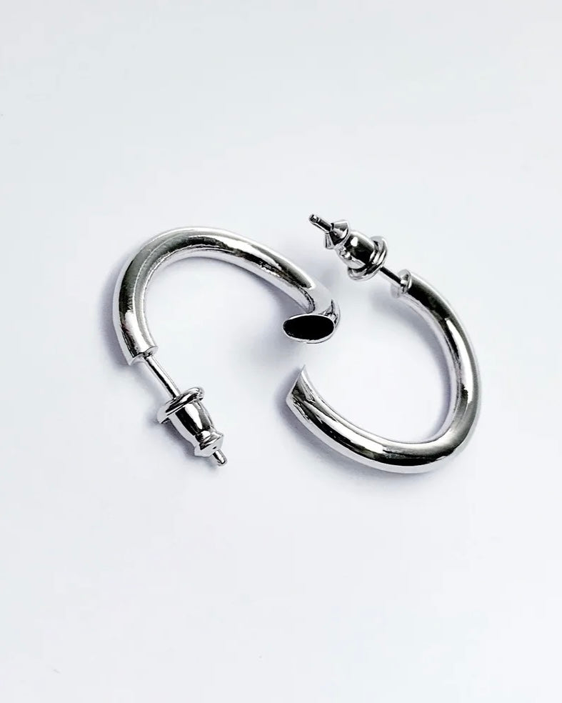 meian メイアン / sterling silver " FOOP pierce " フープピアス
