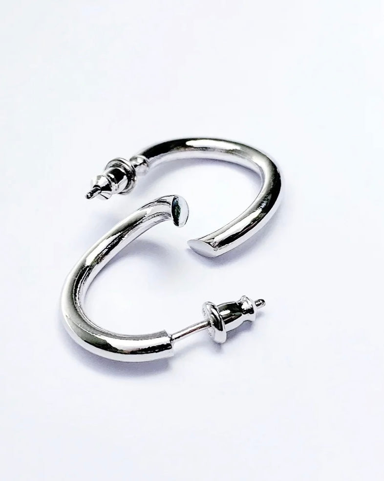 meian メイアン / sterling silver " FOOP pierce " フープピアス