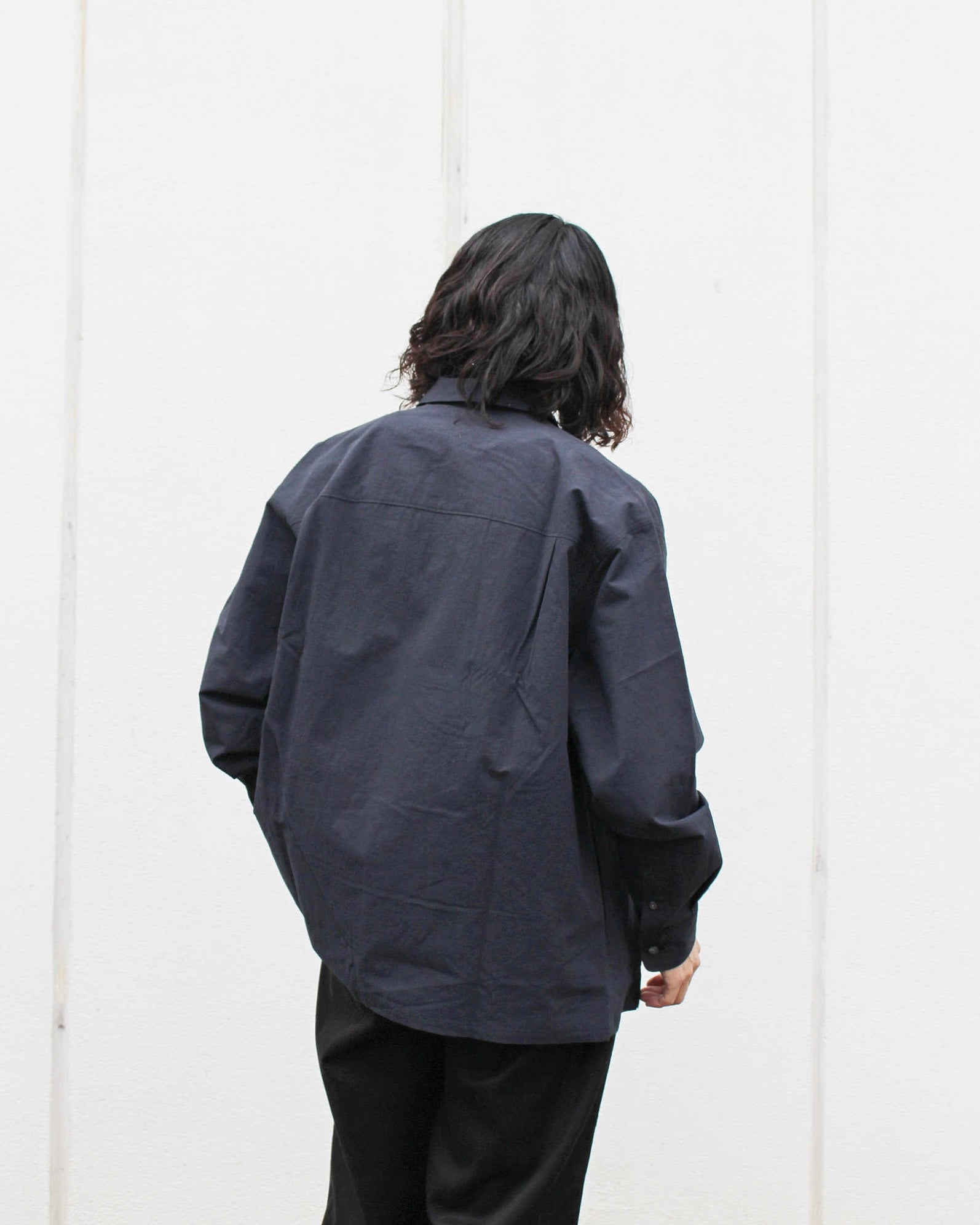 LAMOND ラモンド / COTTON LINEN WASHER JACKET コットンリネンワッシャージャケット (SUMIKURO スミクロ)