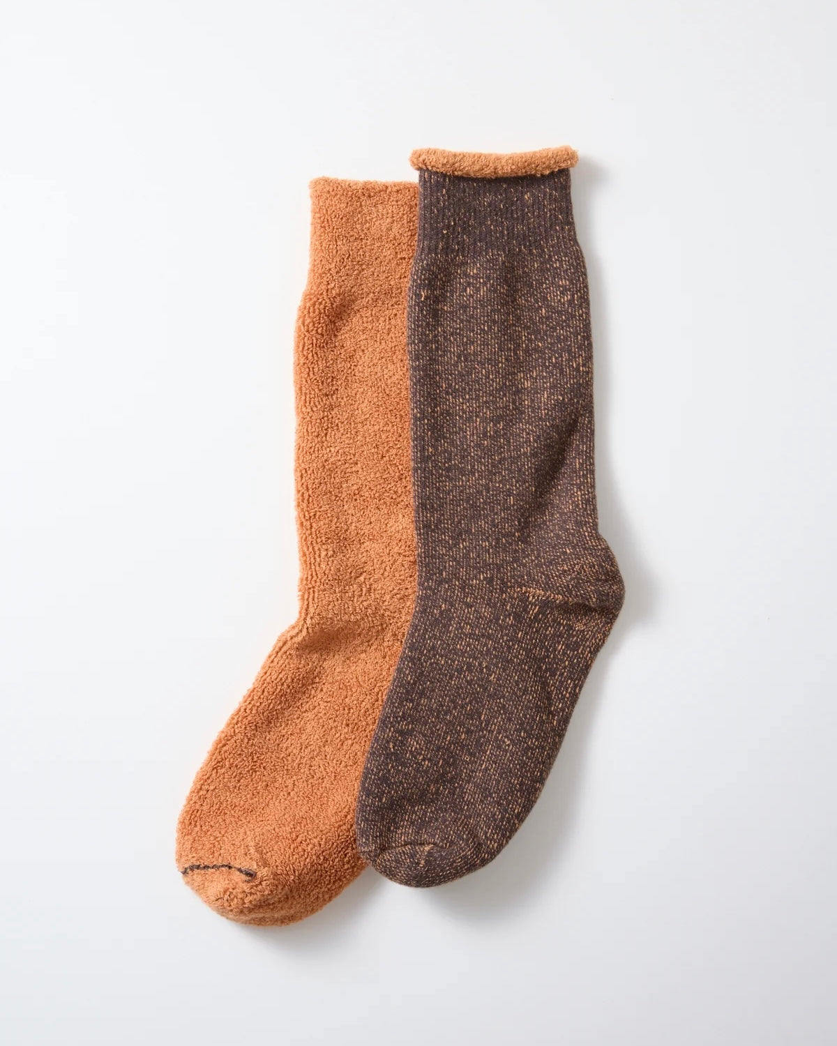 ROTOTO ロトト / RIVERSIBLE PILE SOCKS リバーシブルパイルソックス