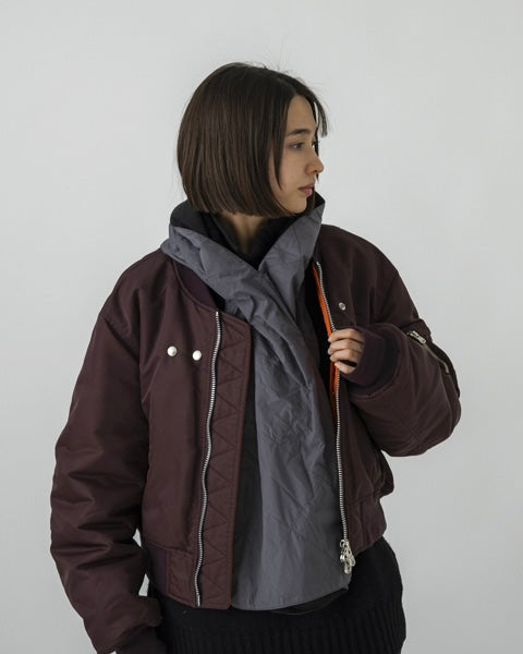 SUBLIME サブライム / 2WAY QUILT R/PONCHO 2ウエイキルトリバーシブルポンチョ