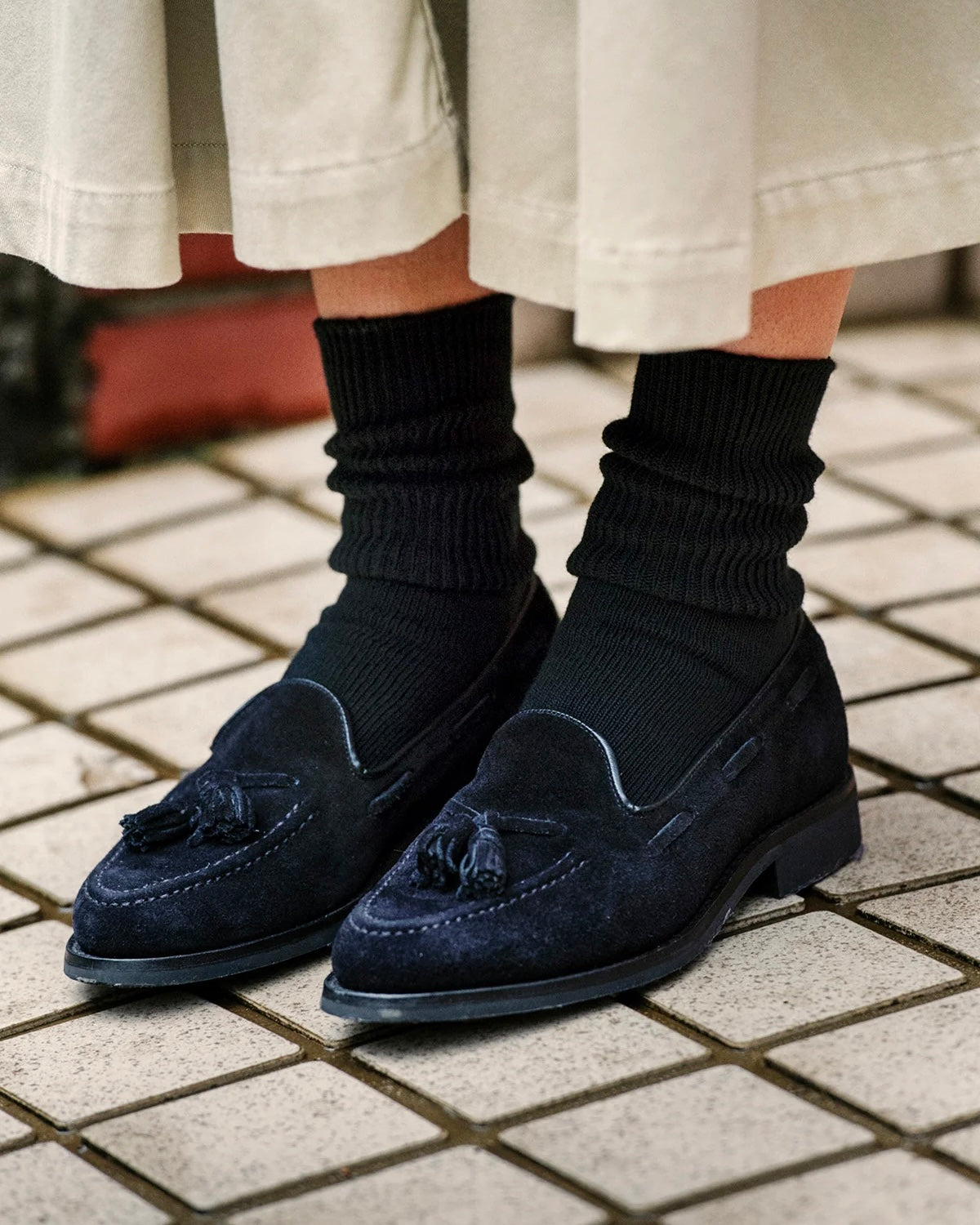 ROTOTO ロトト / ORGANIC DAILY 3 PACK RIBBED CREW SOCKS オーガニックコットン3パックリブクルーソックス