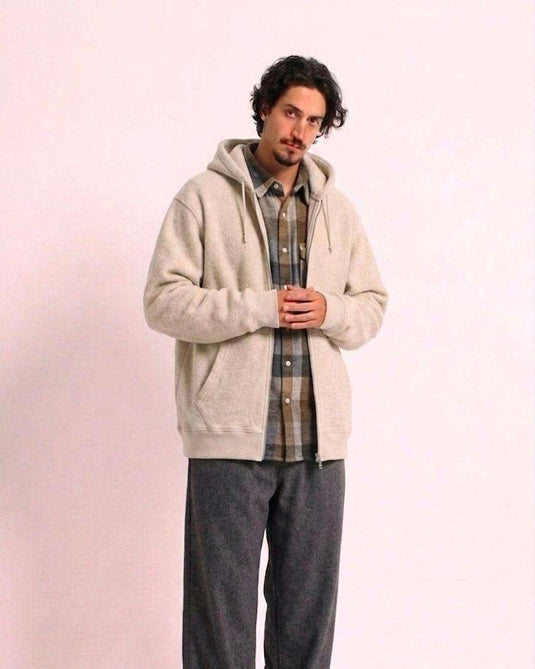 modemdesign モデムデザイン / STANDARD PLAID SHIRTS スタンダードプレイドシャツ (BROWN ブラウン)