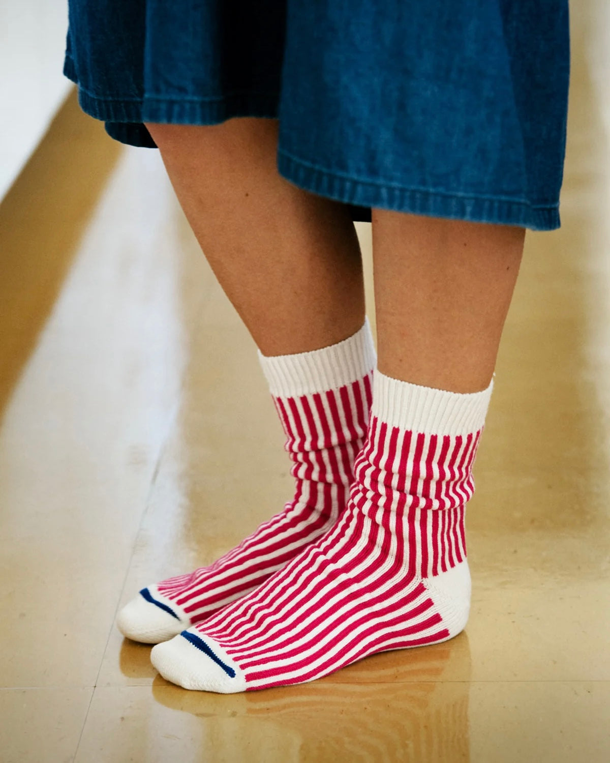 ROTOTO ロトト / VERTICAL STRIPE SOCKS バーチカルストライプソックス