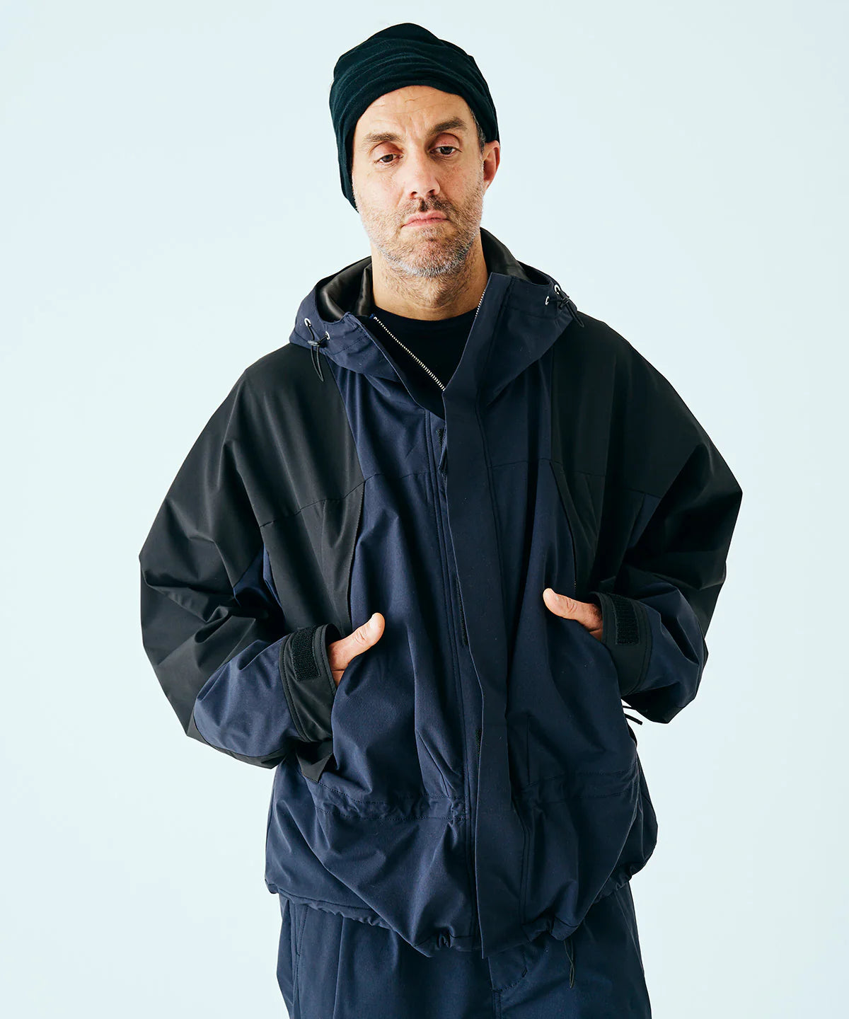 BASISBROEK バージスブルック / MONTN (CHARCOAL×BLACK チャコールブラック)