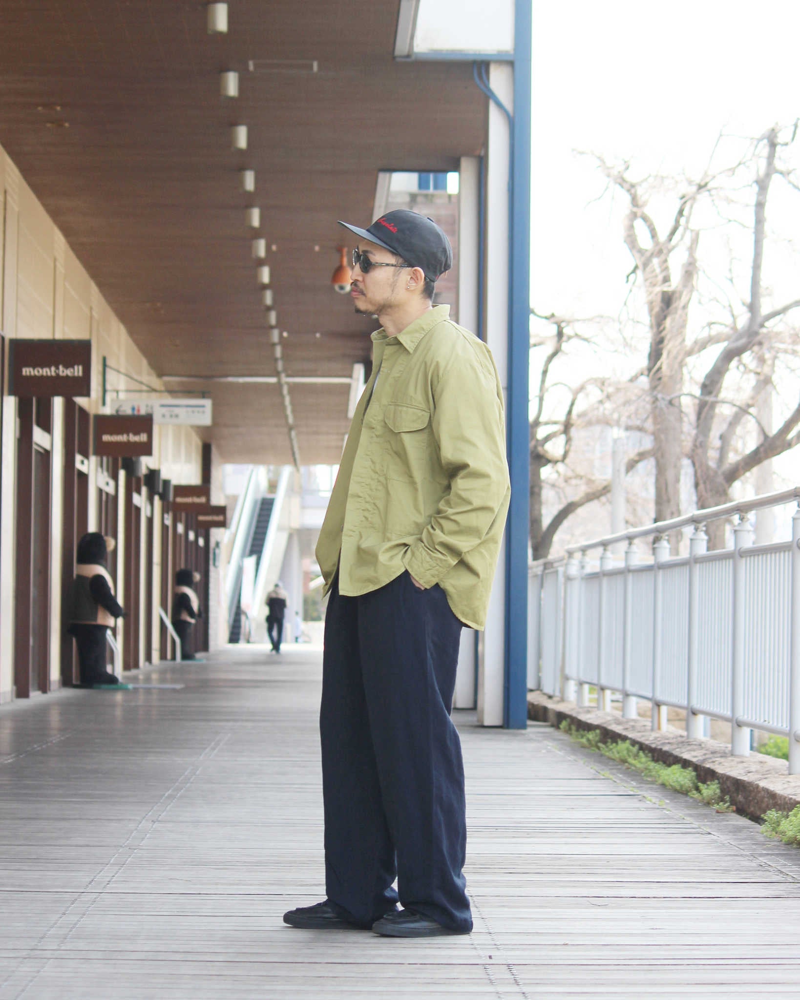 Nasngwam. ナスングワム / LABORER PANTS ラボラーパンツ (DARK  NAVY ダークネイビー)