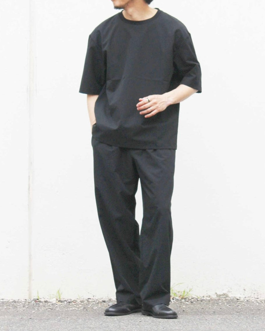 YONCA ヨンカ / COOL TECH TEE クールテックティー (BLACK ブラック)